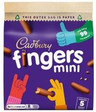 Cadbury Mini Fingers 5 pack - (UK)