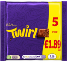Cadbury Twirl 5 Pack - (UK)