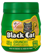Black Cat Crunchy Peanut Butter