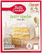 Betty Crocker Zesty Lemon Cake Mix - (UK)