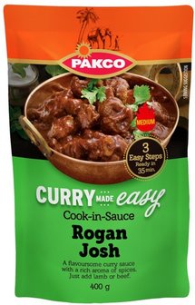 Pakco Curry Cook-in-Sauce Lamb Rogan Josh