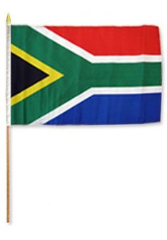 Flag Hand Held South Africa - For Collection Only