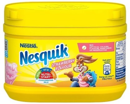 Nestl&eacute; Nesquik Strawberry - (UK)