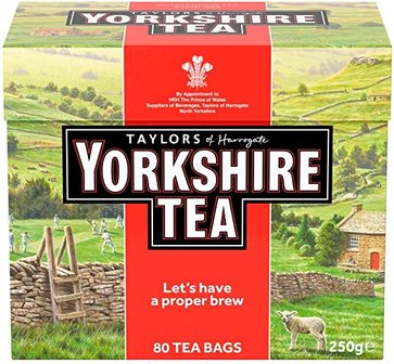 Yorkshire Tea 80 bags - (UK)