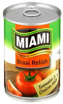 Miami Braai Relish Tomato &amp; Onion Mix