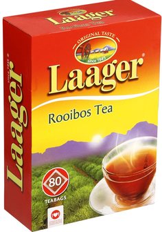 Laager Rooibos Tea 80 Teabags