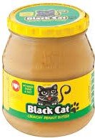Black Cat Crunchy Peanut Butter No Added Sugar & Salt