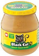 Black Cat Crunchy Peanut Butter No Added Sugar &amp; Salt