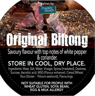 Freddy Hirsch Original Biltong Spice