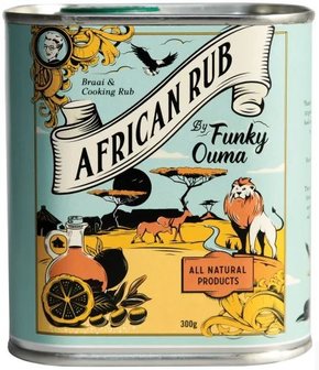 Funky Ouma African Rub Tin