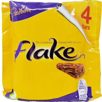 Cadbury Flake - 4 Bars - (UK)