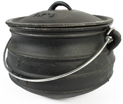 Best Duty/LKs Pot [Flat] Nr2 - Size 6.0L  (Cast Iron)