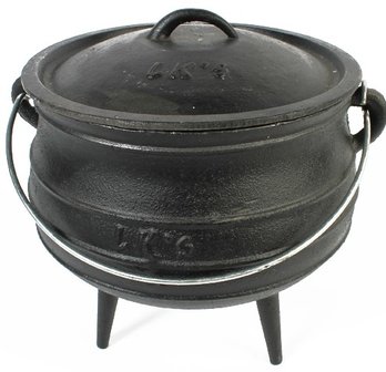 LK&#039;s Pot [3-Leg] #2 - Size 6.0L (Cast Iron)