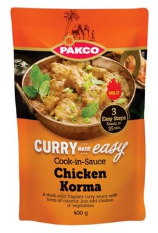 Pakco Curry Cook-in-Sauce Chicken Korma