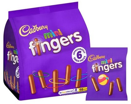 Cadbury Mini Fingers - (UK)