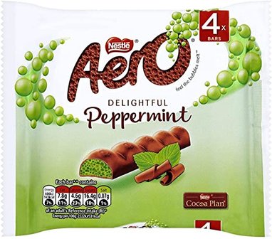 Nestl&eacute; Aero Peppermint 4pack - (UK)