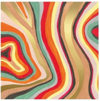 Colourful Stripes Napkin Set 33 x 33 cm
