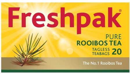 Freshpak Rooibos Tea 20 Tagless Teabags