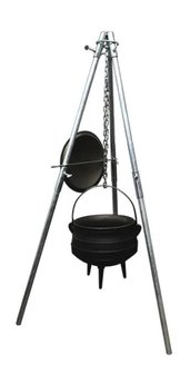 LK&#039;s Campfire Tripod Stand (Foldable) - Place separate order.