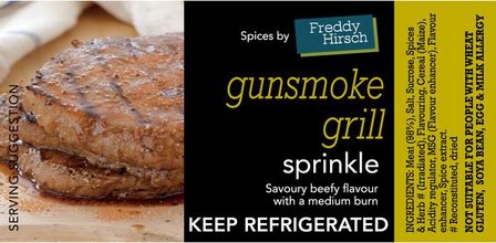 Freddy Hirsch Gunsmoke Grill Seasoning