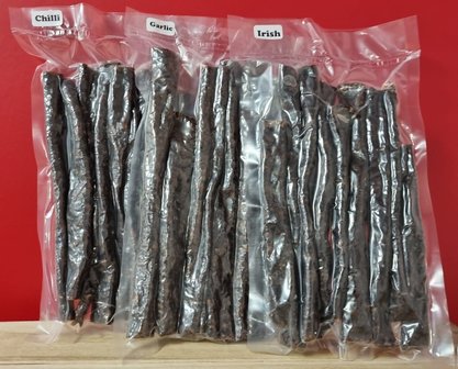 Droëwors Irish - Original, Chilli or Garlic