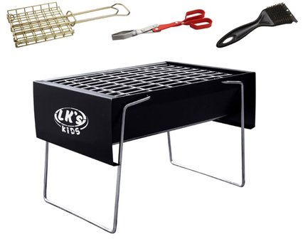 LK&#039;s Kiddies 4pc Braai Set