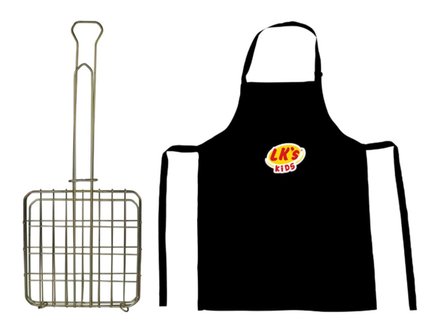 LK&#039;s Kiddies Toaster &amp; Apron Set