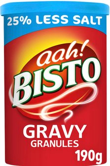 Bisto Gravy Granules  - Reduced Salt  - (UK)