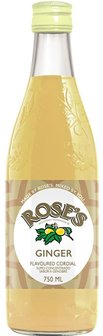 Rose's Ginger Cordial - Limited 4 per order