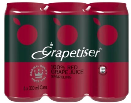 Grapetiser Red 6 Pack