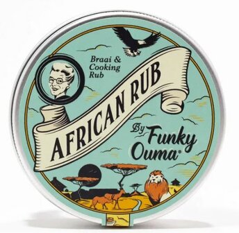 Funky Ouma African Rub Travel Tin