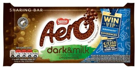 Nestl&eacute; Aero Dark + Milk Peppermint  - (UK)