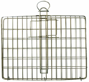 LK&#039;s Grid Big Box with Sliding Handle (Mild Steel)