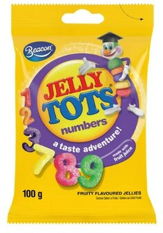 Jelly Tots Lick &#039;n Learn Numbers