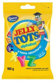 Jelly Tots Lick &#039;n Learn Alphabet