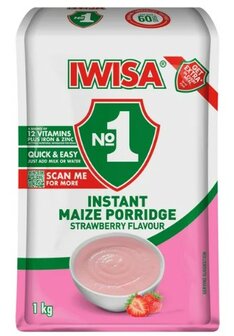 Iwisa Instant Breakfast Porridge - Strawberry