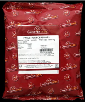 Crown Meisterclub Farmstyle Boerewors Spice 