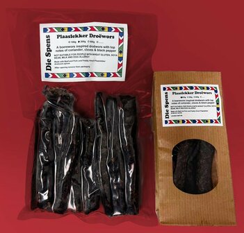 Plaaslekker Dro&euml;wors from &euro;5.05