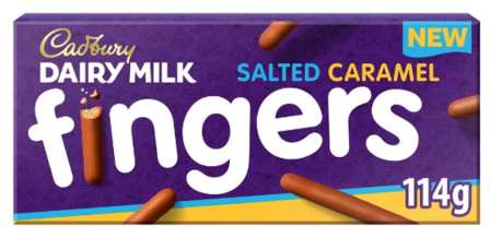 Cadbury Salted Caramel Fingers - (UK)