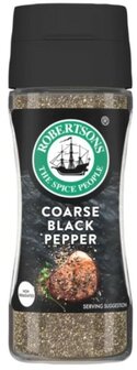 Robertsons Coarse Black Pepper