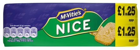 McVitie&#039;s Nice - (UK)
