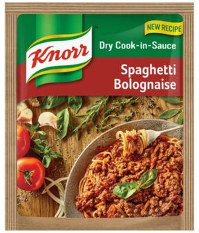Knorr Dry Cook-in-Sauce Spaghetti Bolognaise 