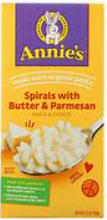 Annie&#039;s Spirals with Butter &amp; Parmesan