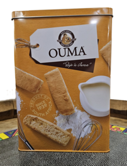 Ouma Rusks Tin / Ouma Beskuitblik - In Store Only 