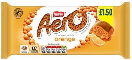 Nestl&eacute; Aero Orange - (UK)