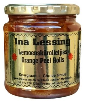 Ina Lessing Orange Peel Rolls Marmalade