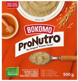 Bokomo ProNutro Wholewheat Honey Melt