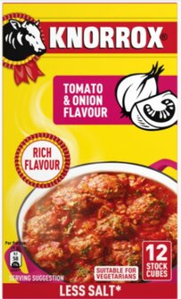 Knorrox Tomato &amp; Onion Stock Cubes
