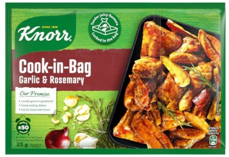 Knorr Cook-in-Bag Roast Garlic &amp; Rosemary Flavour