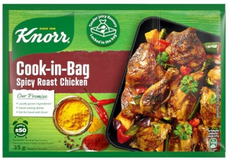Knorr Cook-in-Bag Spicy Roast Chicken 